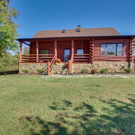 Cozy Log Cabin Getaway With Fire Pit And 3 Acres! Ruckersville Zewnętrze zdjęcie