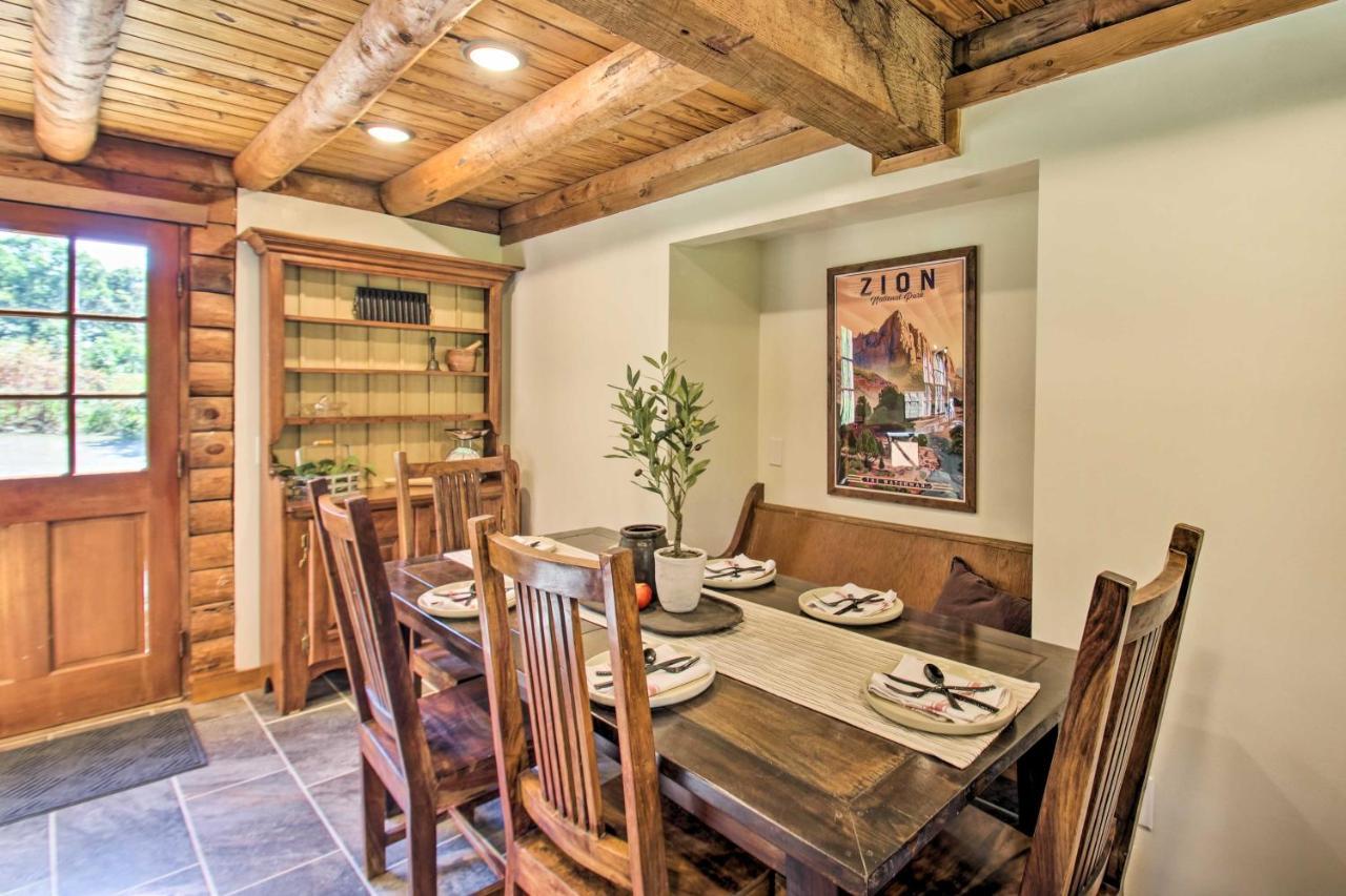 Cozy Log Cabin Getaway With Fire Pit And 3 Acres! Ruckersville Zewnętrze zdjęcie