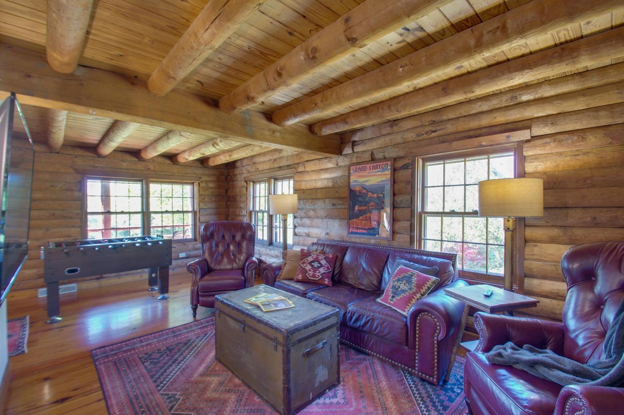 Cozy Log Cabin Getaway With Fire Pit And 3 Acres! Ruckersville Zewnętrze zdjęcie